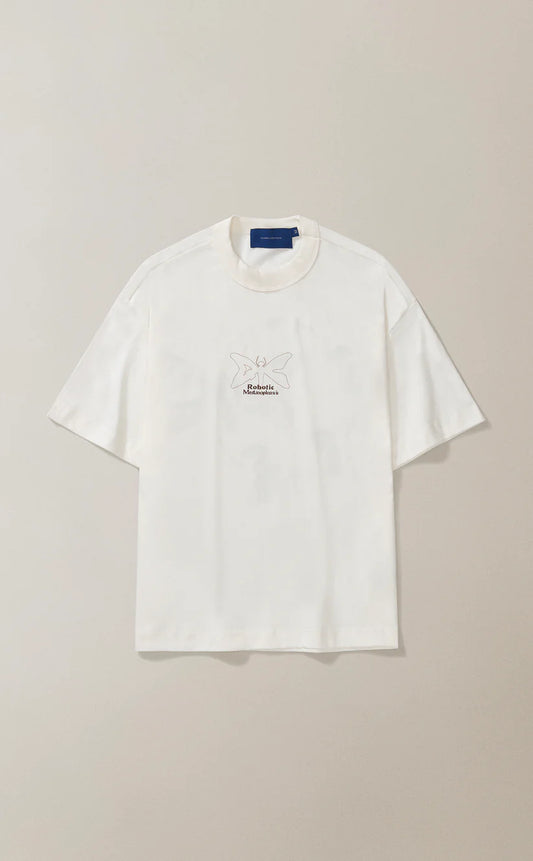 CAMISETA QC METAMORFOSE BOXY OFF WHITE