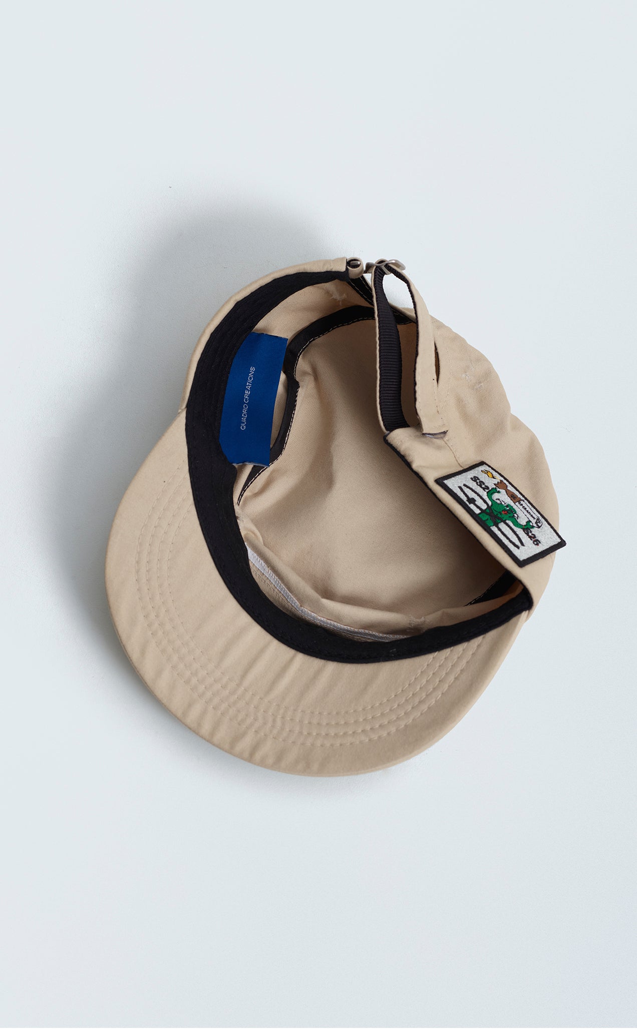 COMBAT PATCH HAT BEIGE