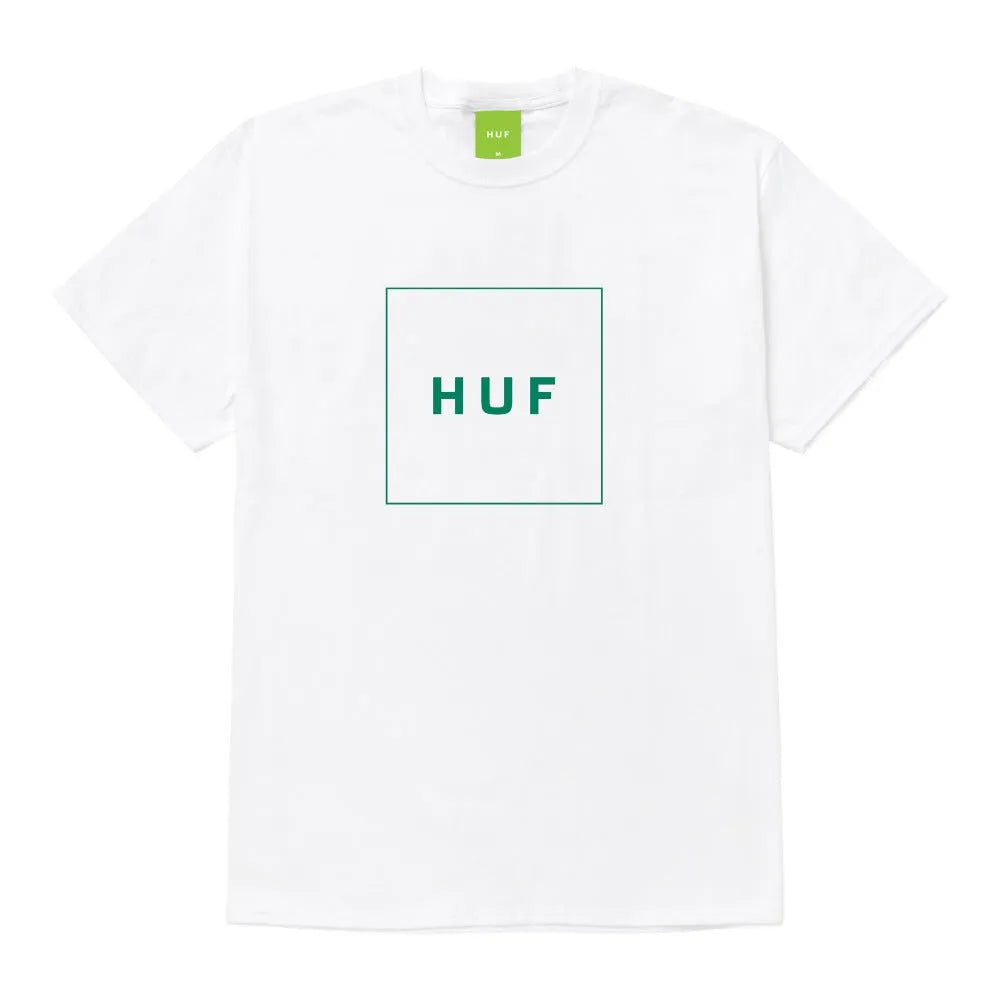 HUF Essentials Box Logo Tee White