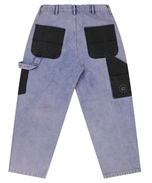 JEANS PANTS CLASS "CARPENTER" BLACK / ROSE