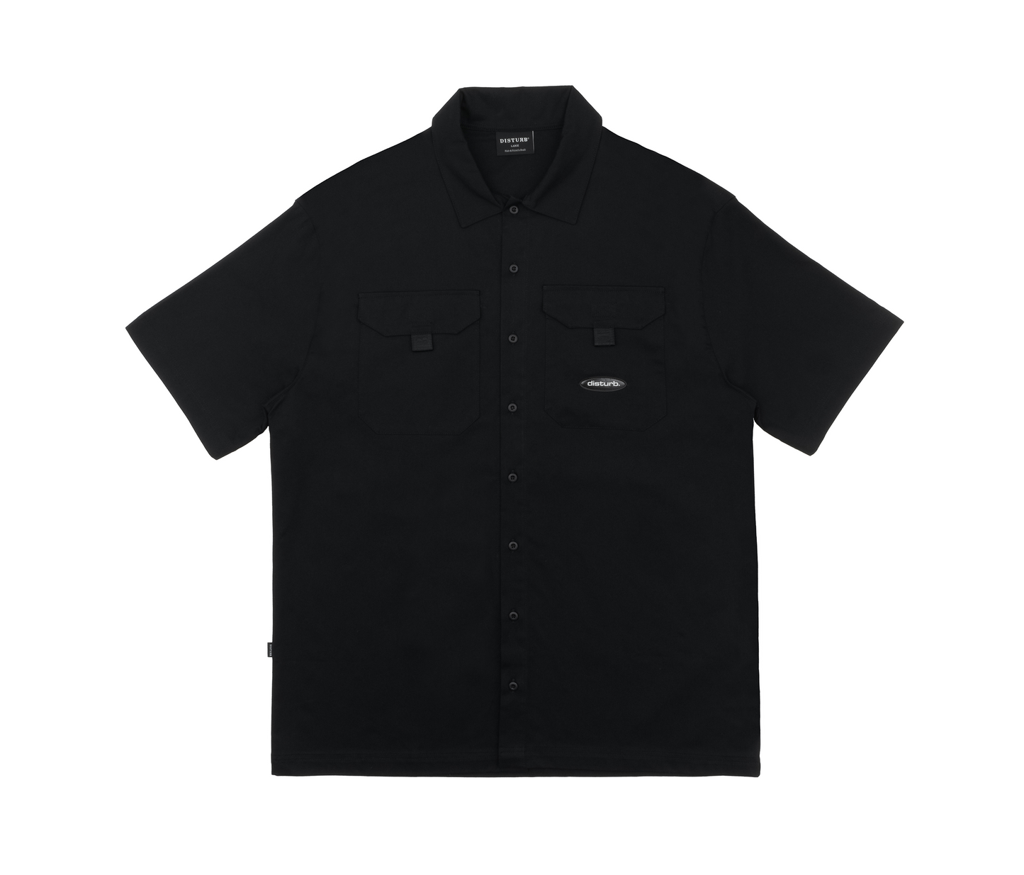Cargo ButtonUp In Black