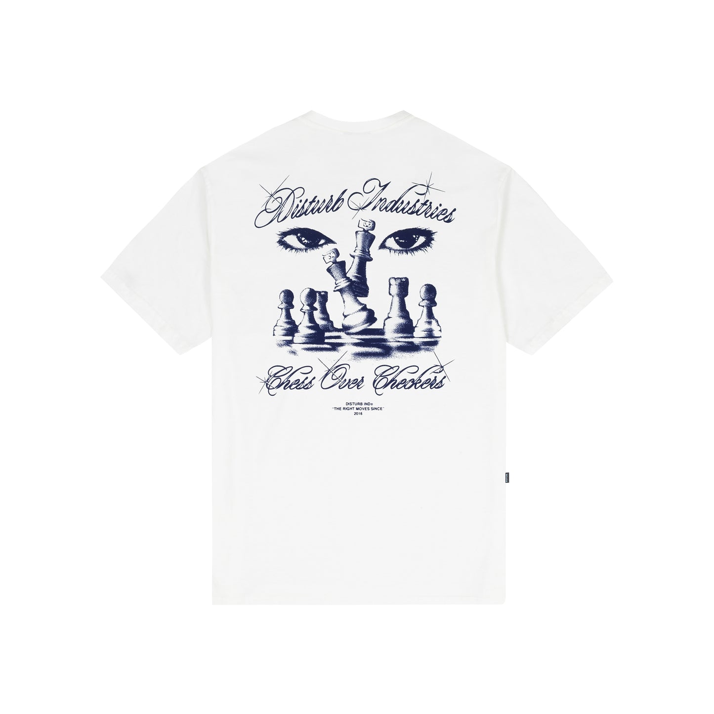 Chess Over Checkers TShirt In OffWhite