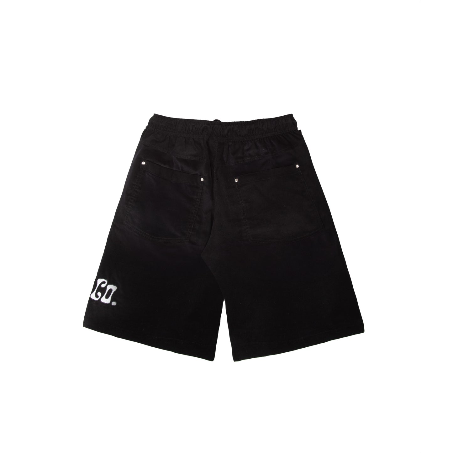 Corduroy Beach Shorts Black