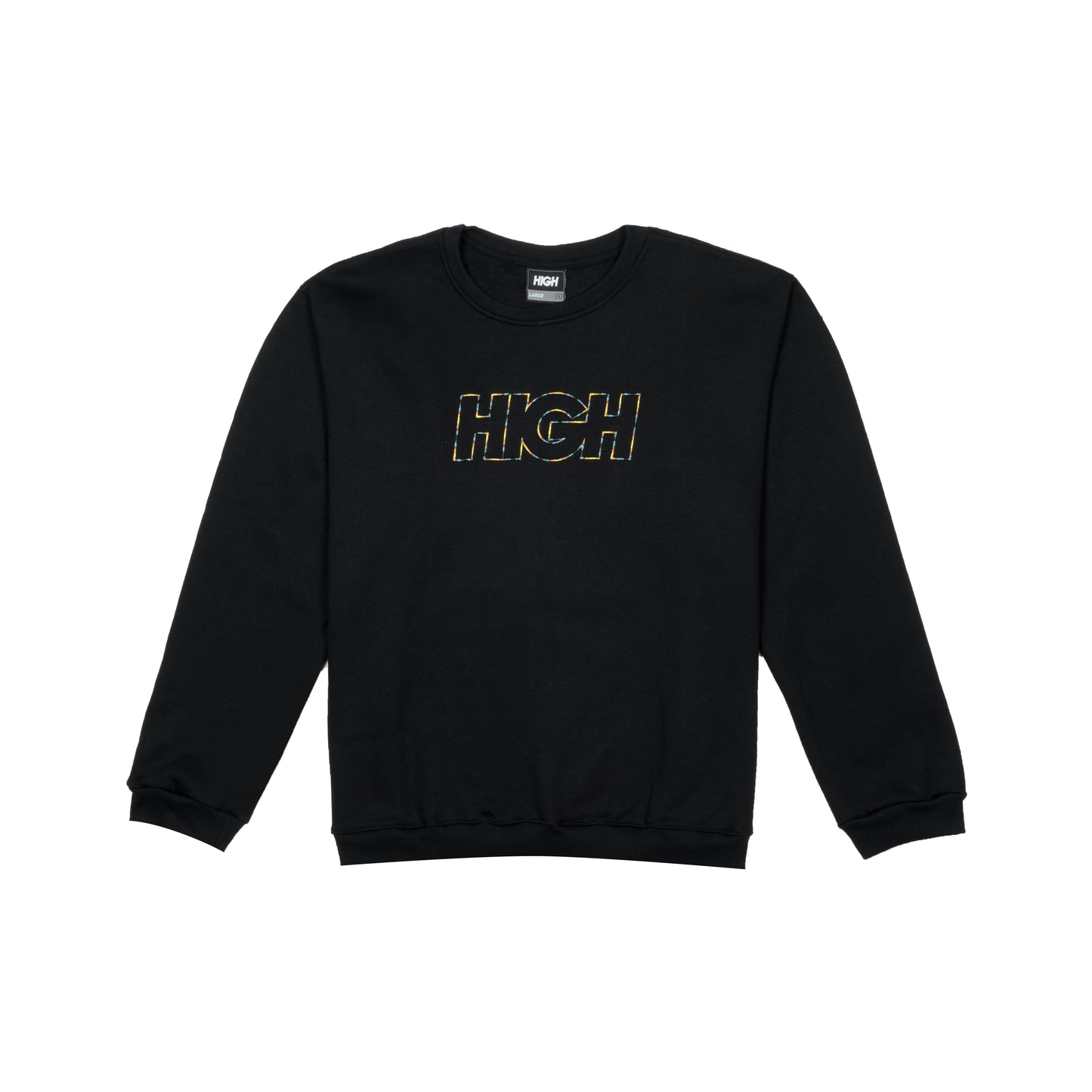 Crewneck Logo Colored Black