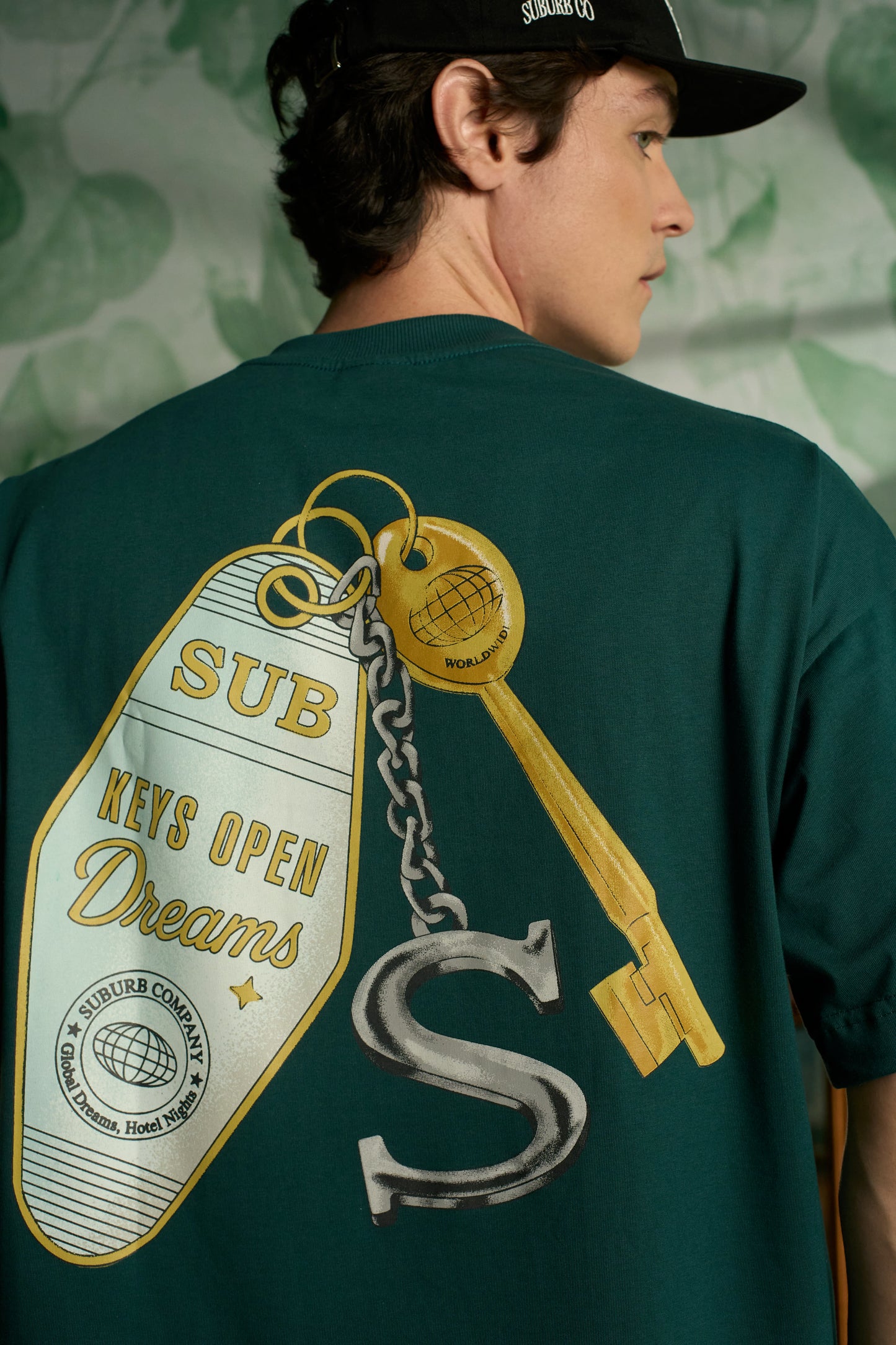 KAYCHAIN BOXY TEE VERDE