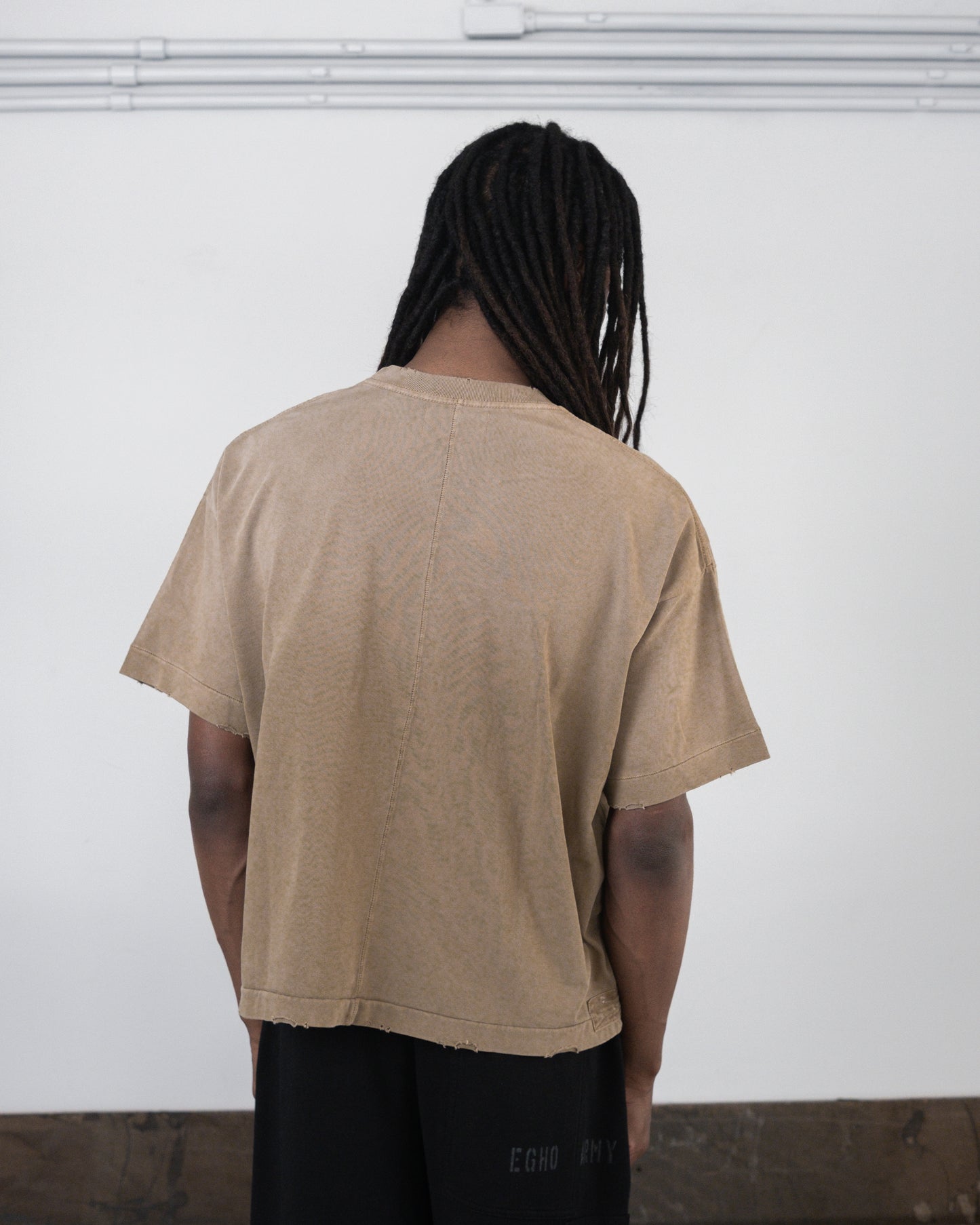 UNF BOXY TEE SAND