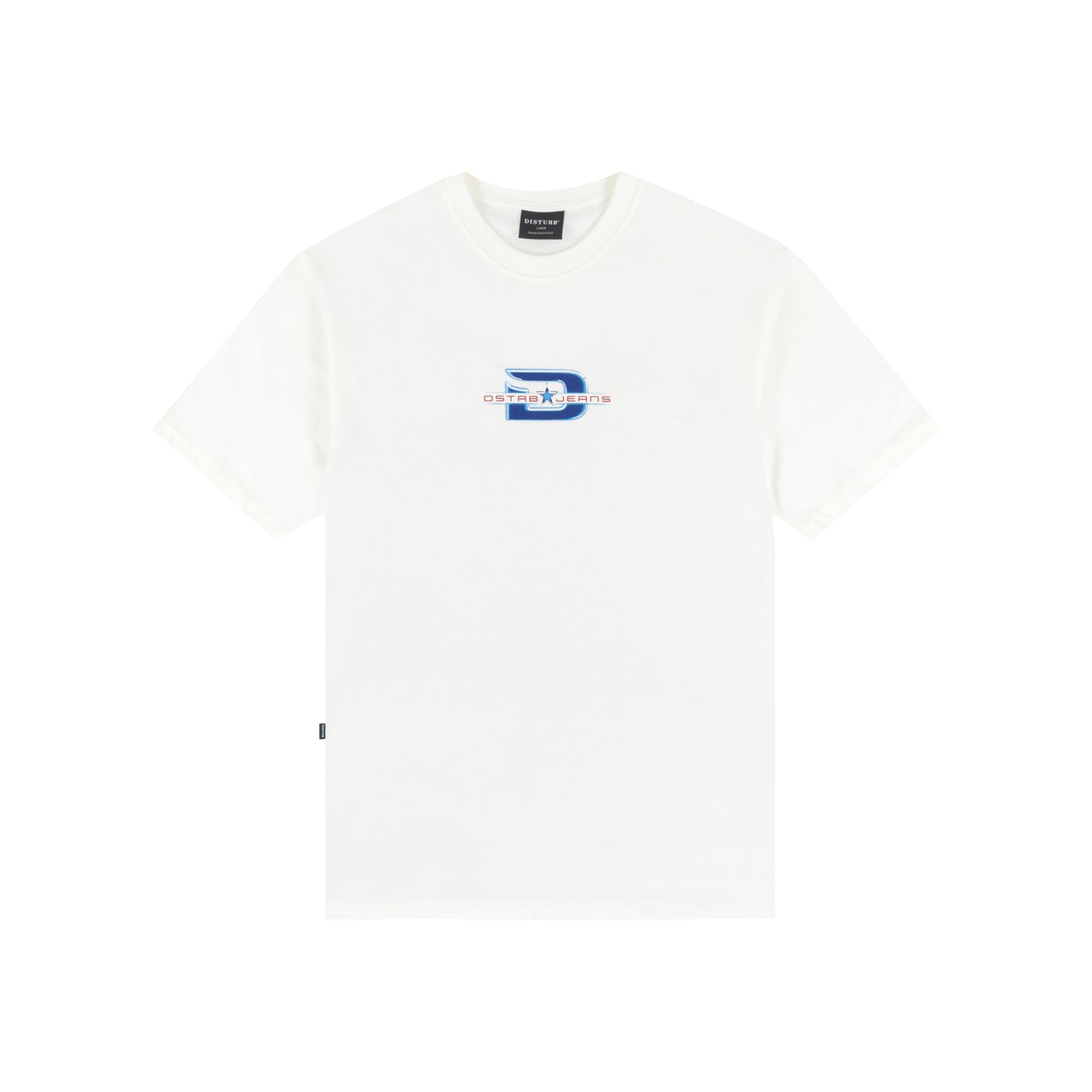 DSTRB Jeans TShirt In OffWhite