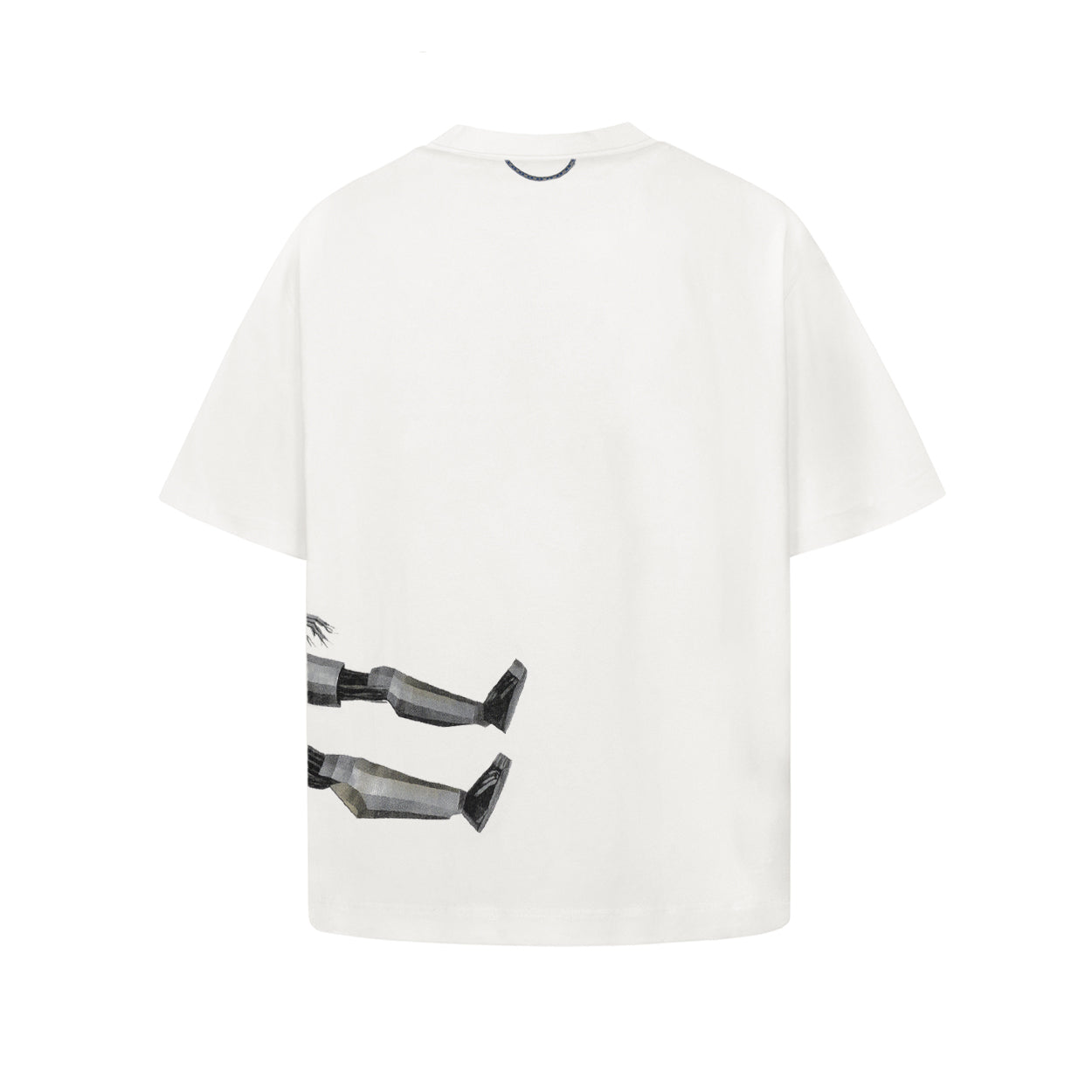 CAMISETA QC DOWN ROBOT BOXY  OFFWHITE