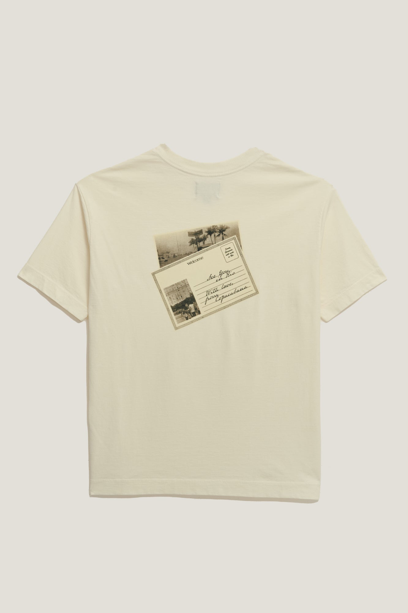 TShirt Regular Fit Postal Off White