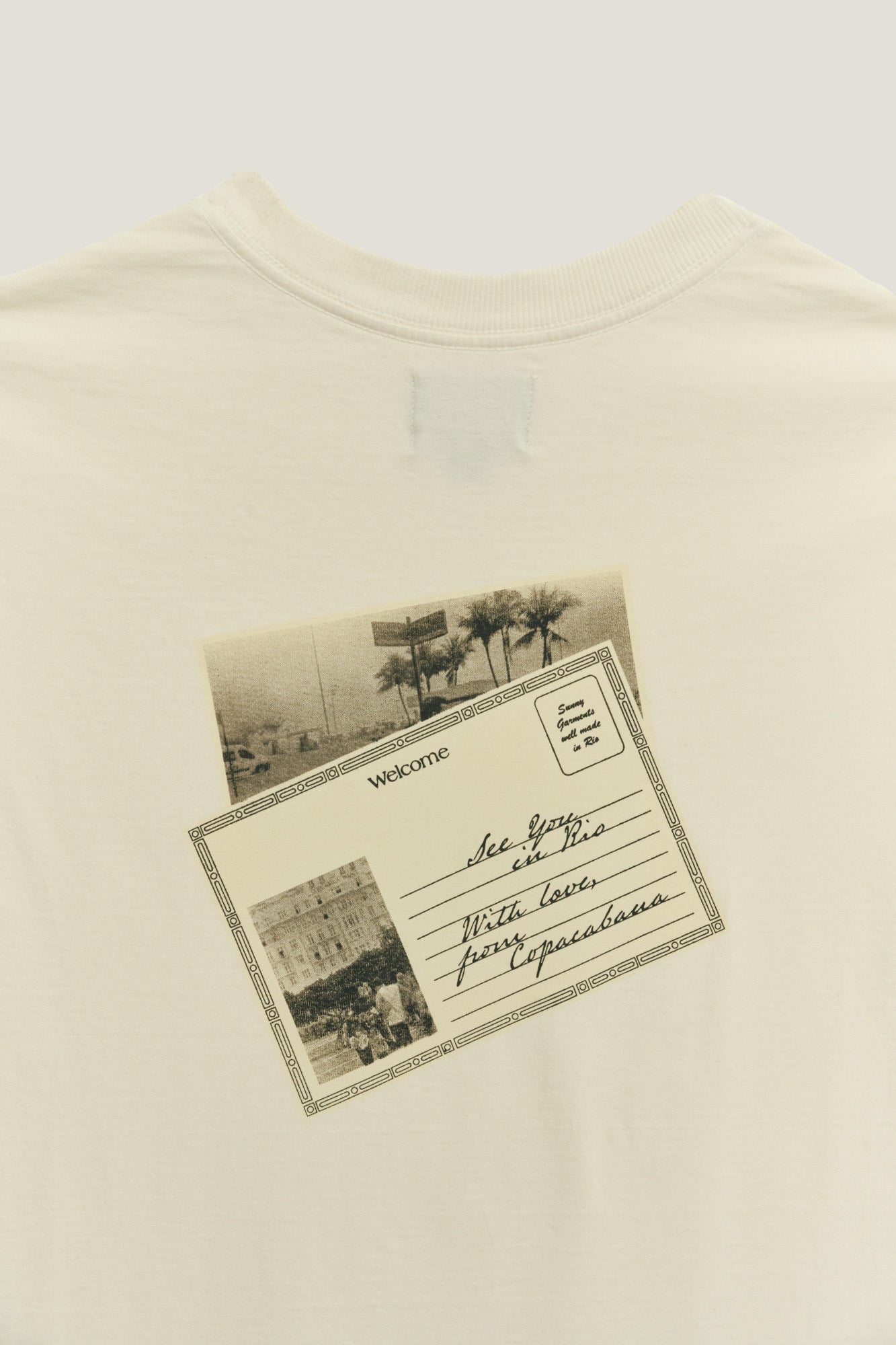 TShirt Regular Fit Postal Off White