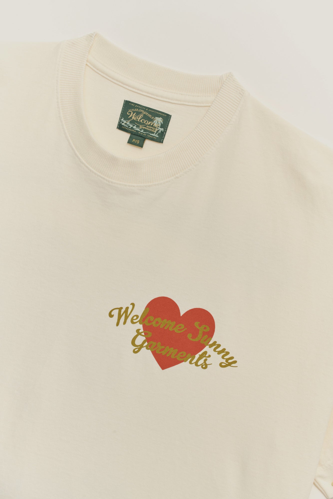 TShirt Boxy Fit Streetview Off White