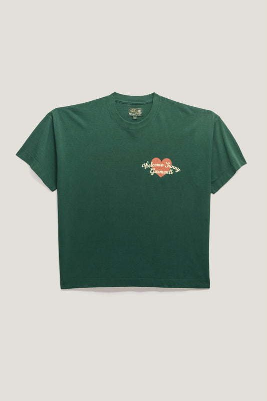 TShirt Boxy Fit Streetview  Verde