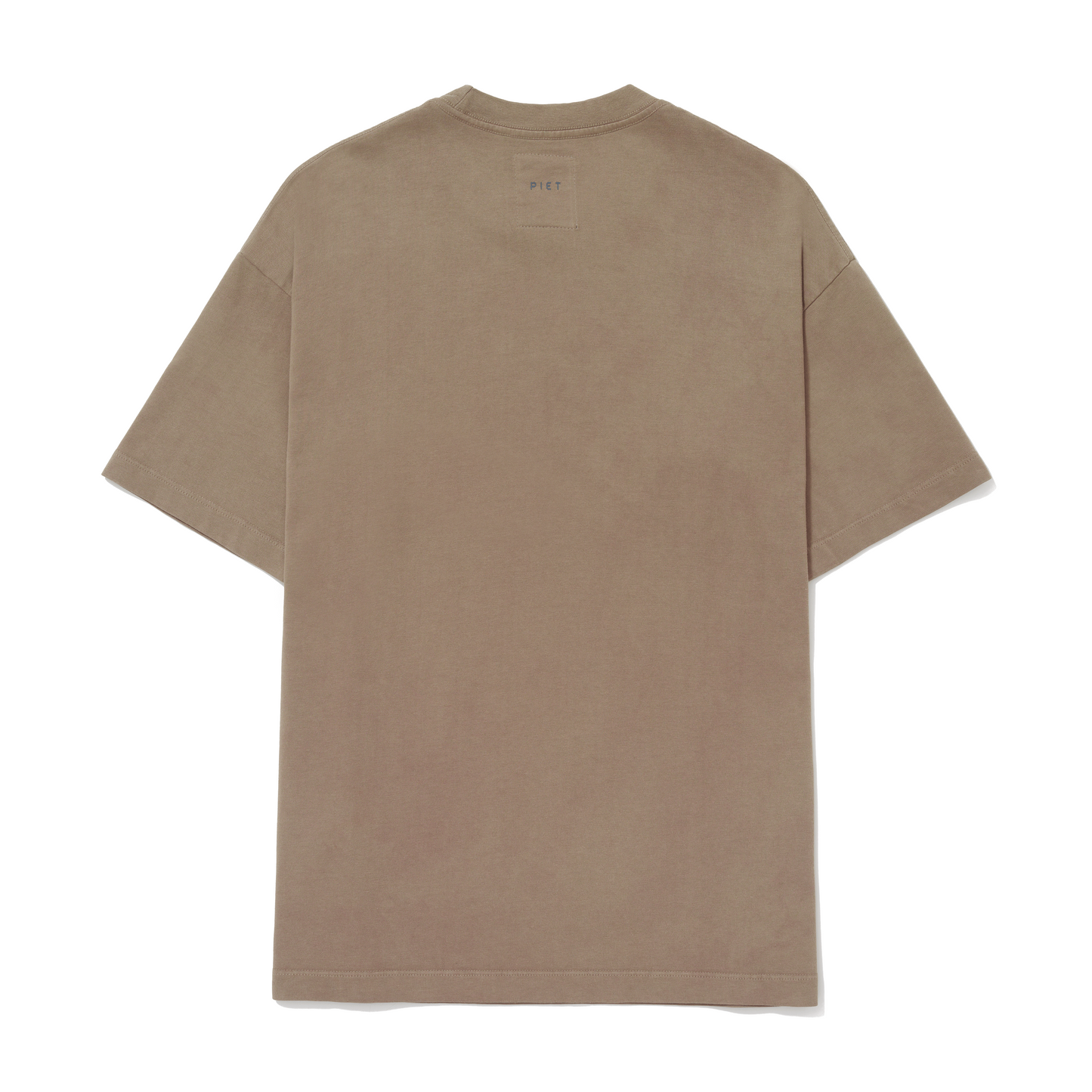 Foil Nano Logo Tshirt Dark Tan