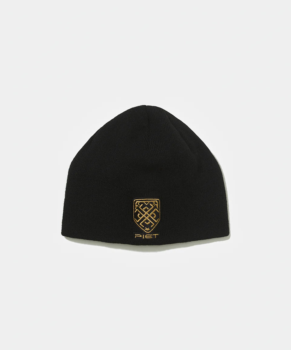 Emblem Beanie - Black