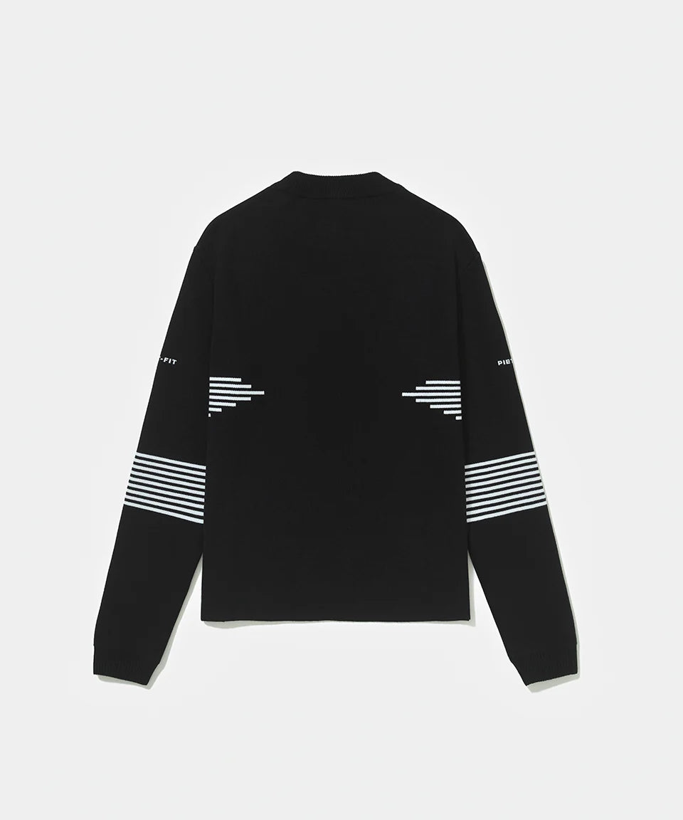 Fitted Long Sleeve Sport Sweater