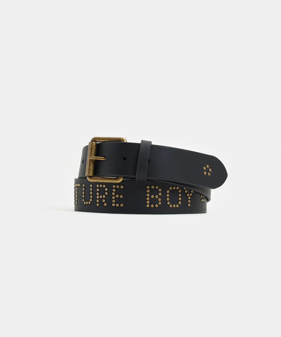 Nature Boy Studded Belt Black