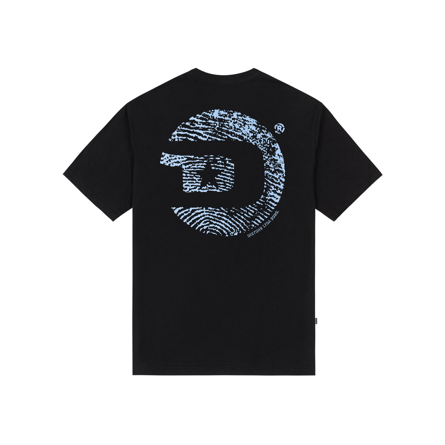 Fingerprint TShirt In Black