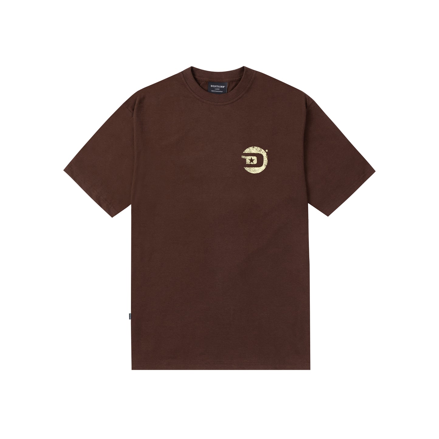 Fingerprint TShirt In Brown