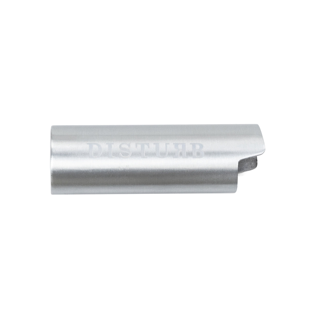 Flint Lighter Case In Silver