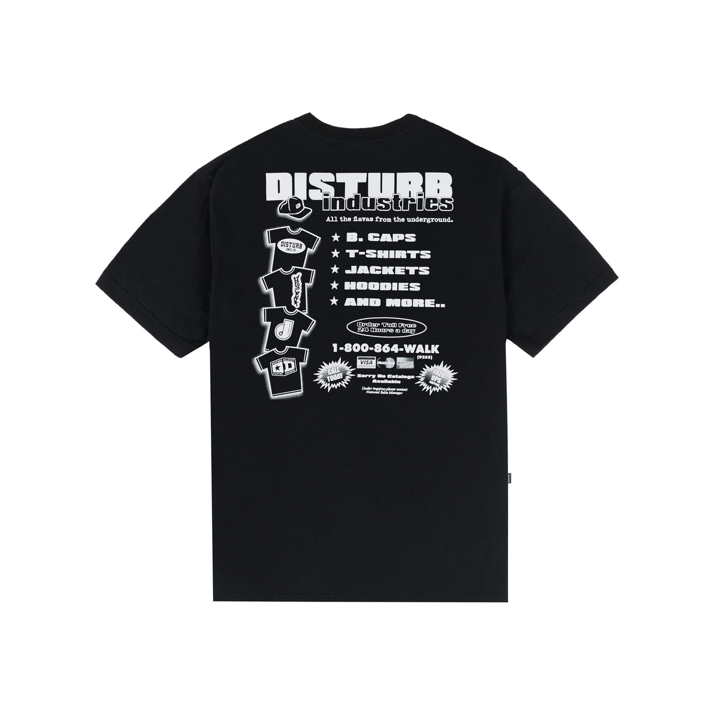 Flymarket TShirt In Black