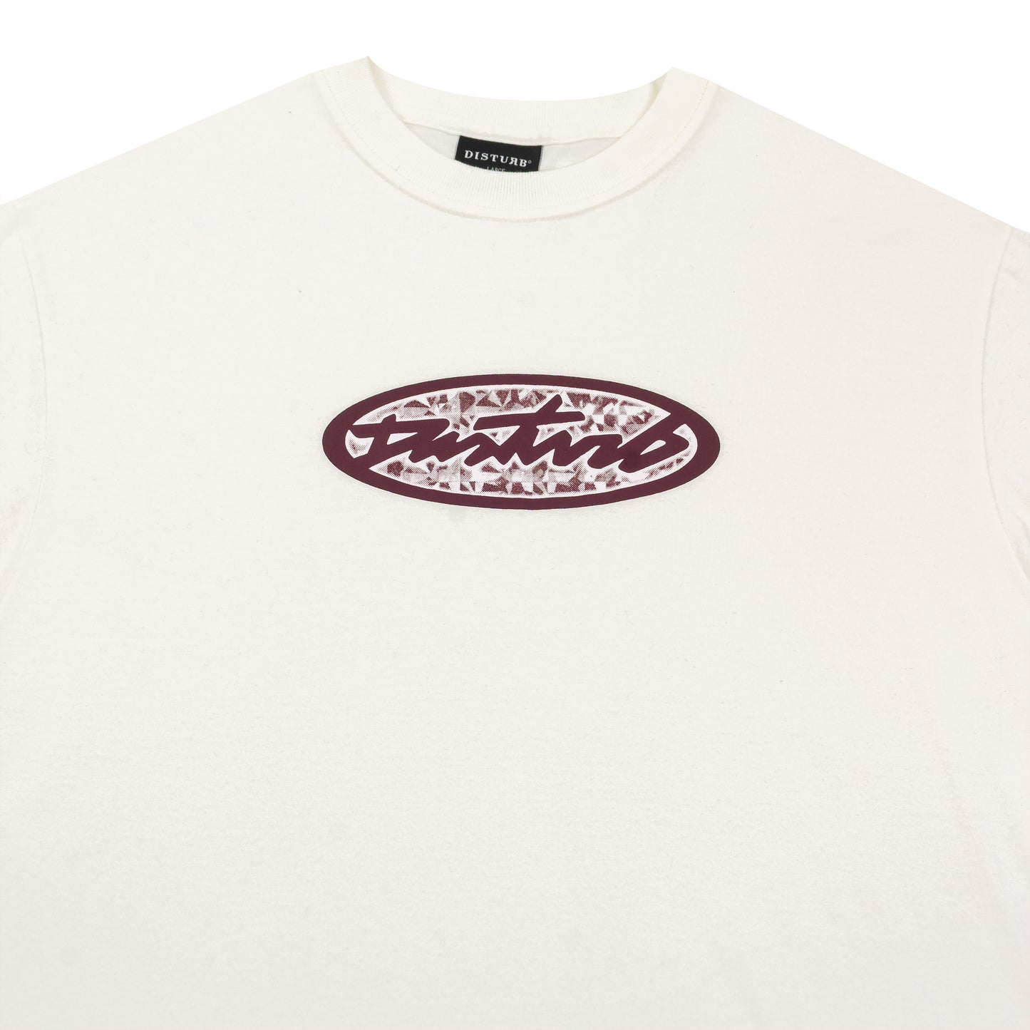 Holographic TShirt In OffWhite