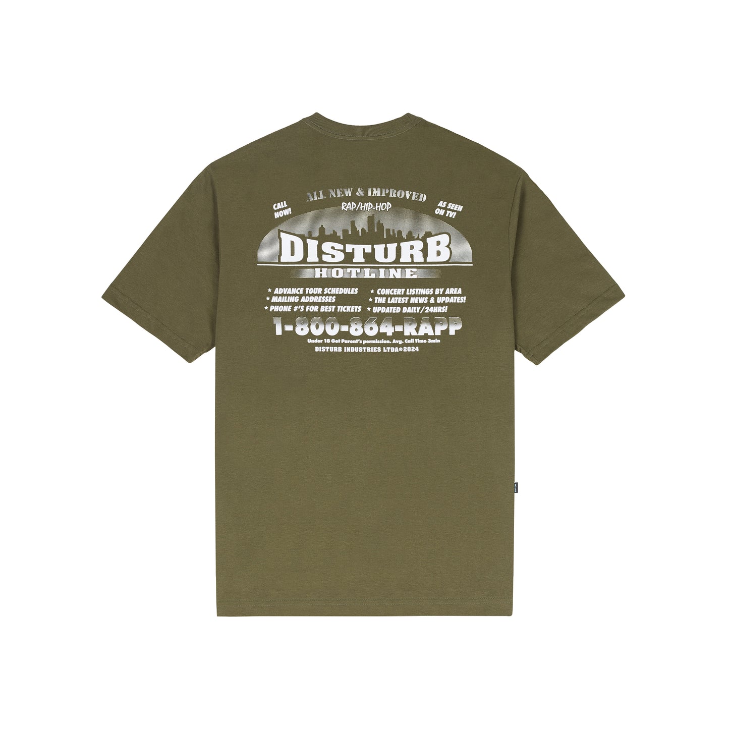 Hotline TShirt In Beige