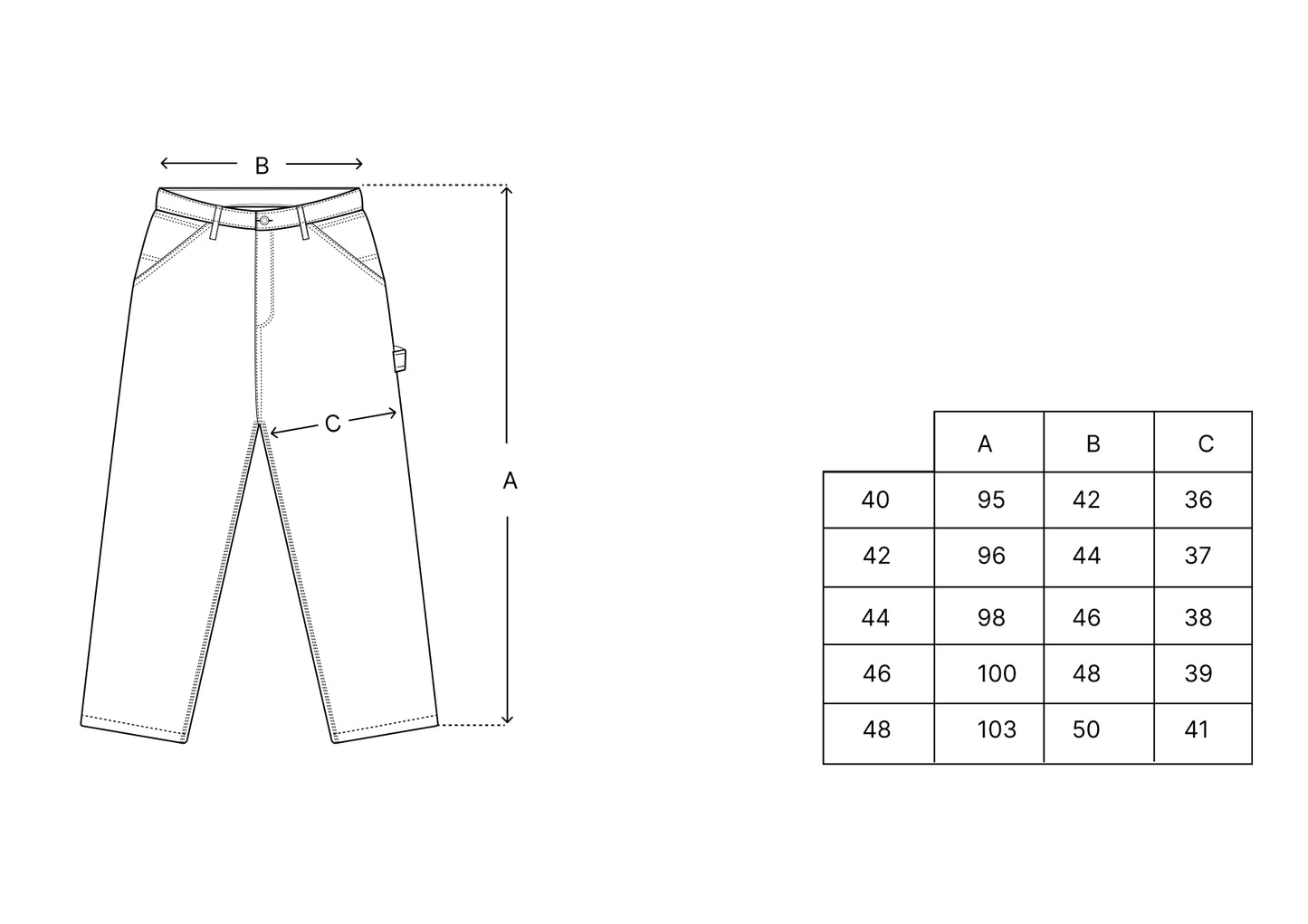 JEANS PANTS CLASS "CLASSIC" LIGHT WASH