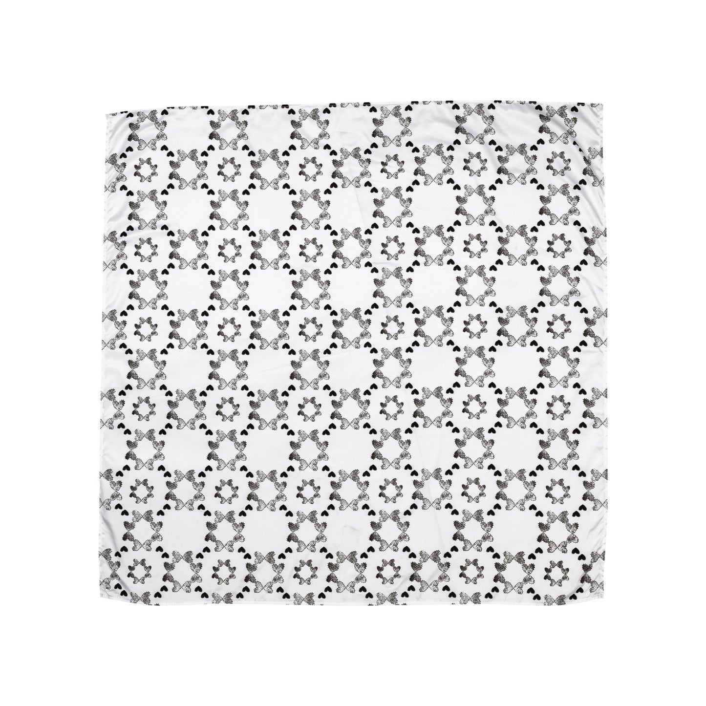 Lenco de Cetim Octa Pattern