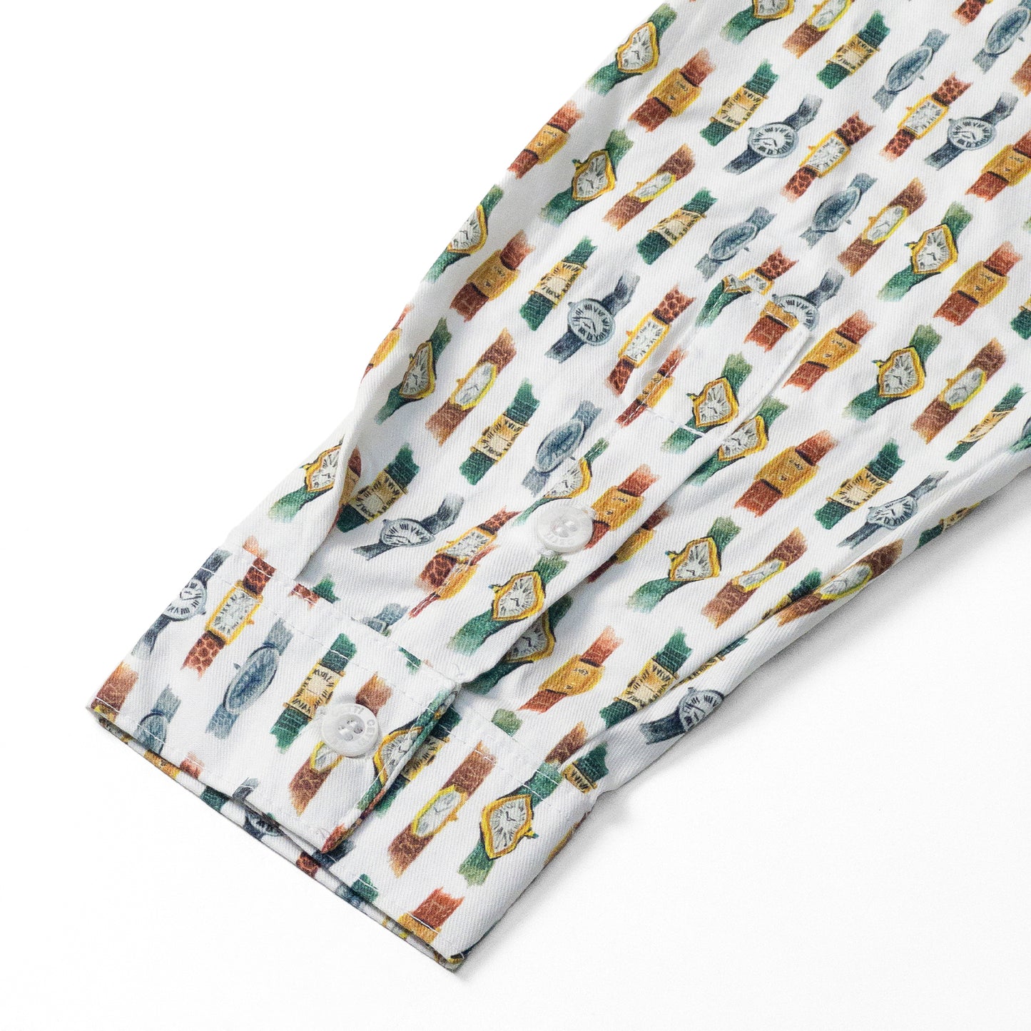 CAMISA DE BOTÂO "RELÓGIOS"