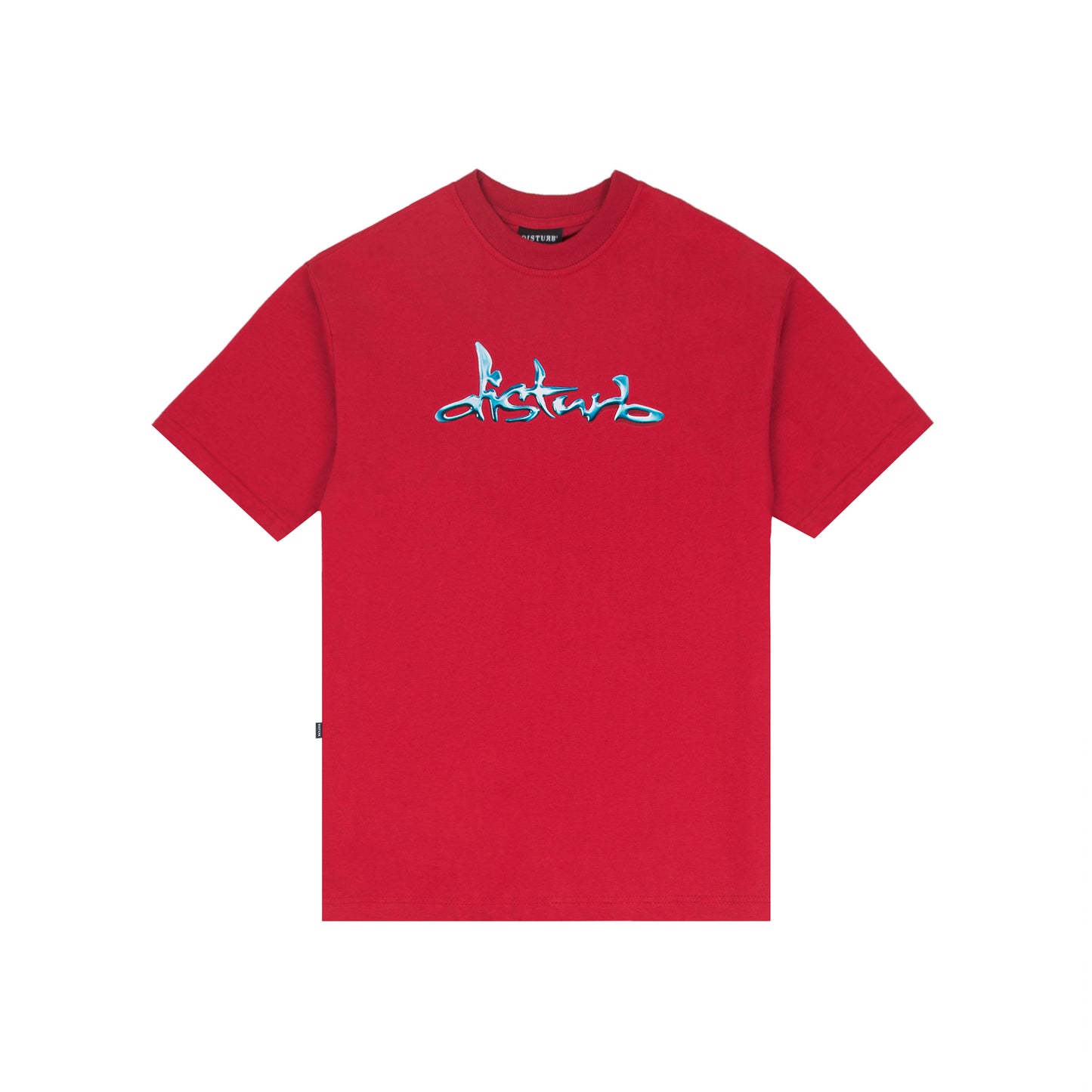 Liquid Chrome TShirt In Red