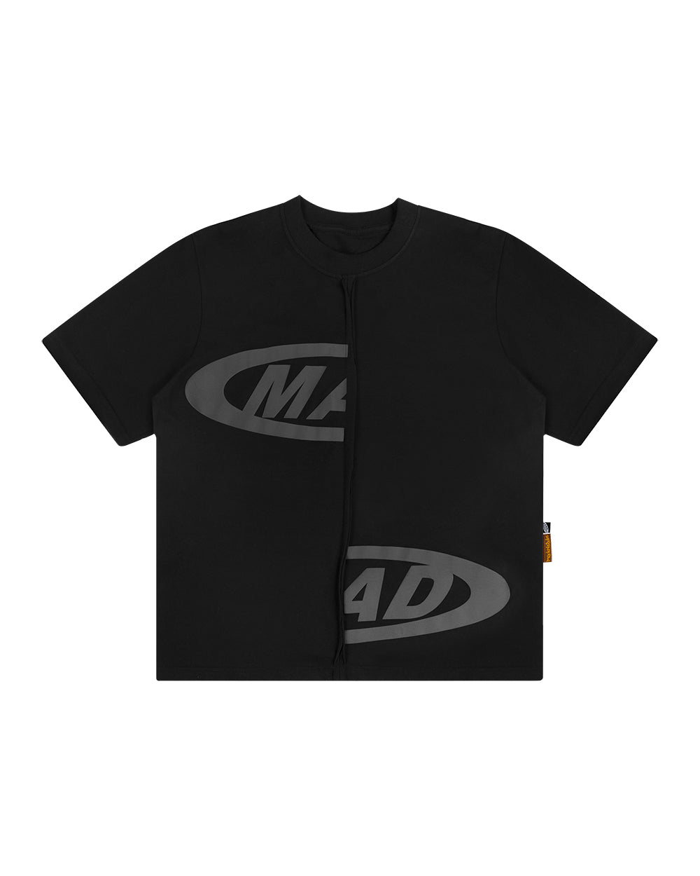 CAMISETA MAD PORTAL BORDADA (PRETA)
