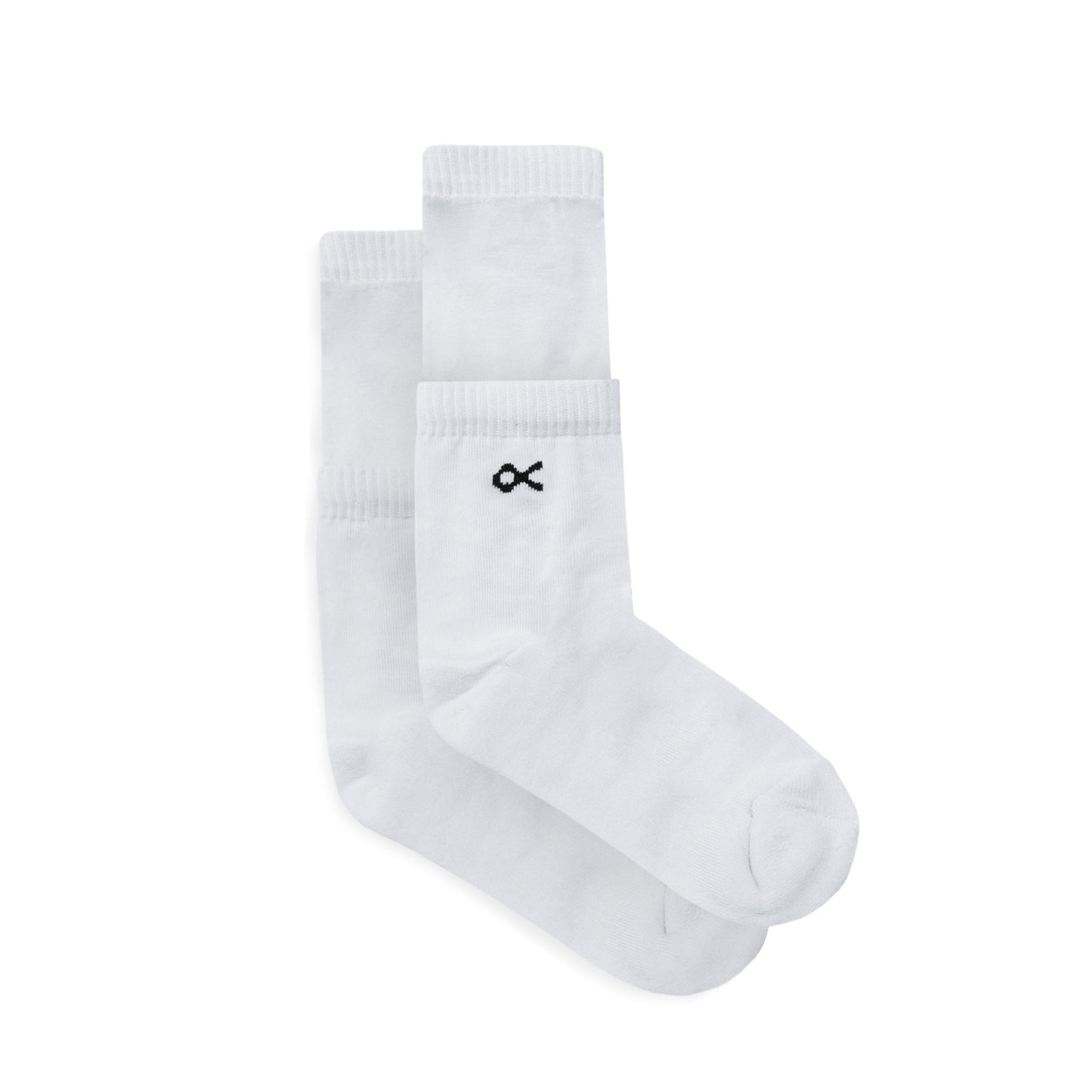 MEIA QC MESH CANO ALTO BRANCA TAMANHO