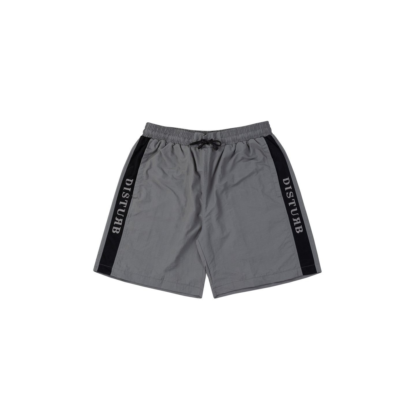 Mesh Nylon Shorts In Grey