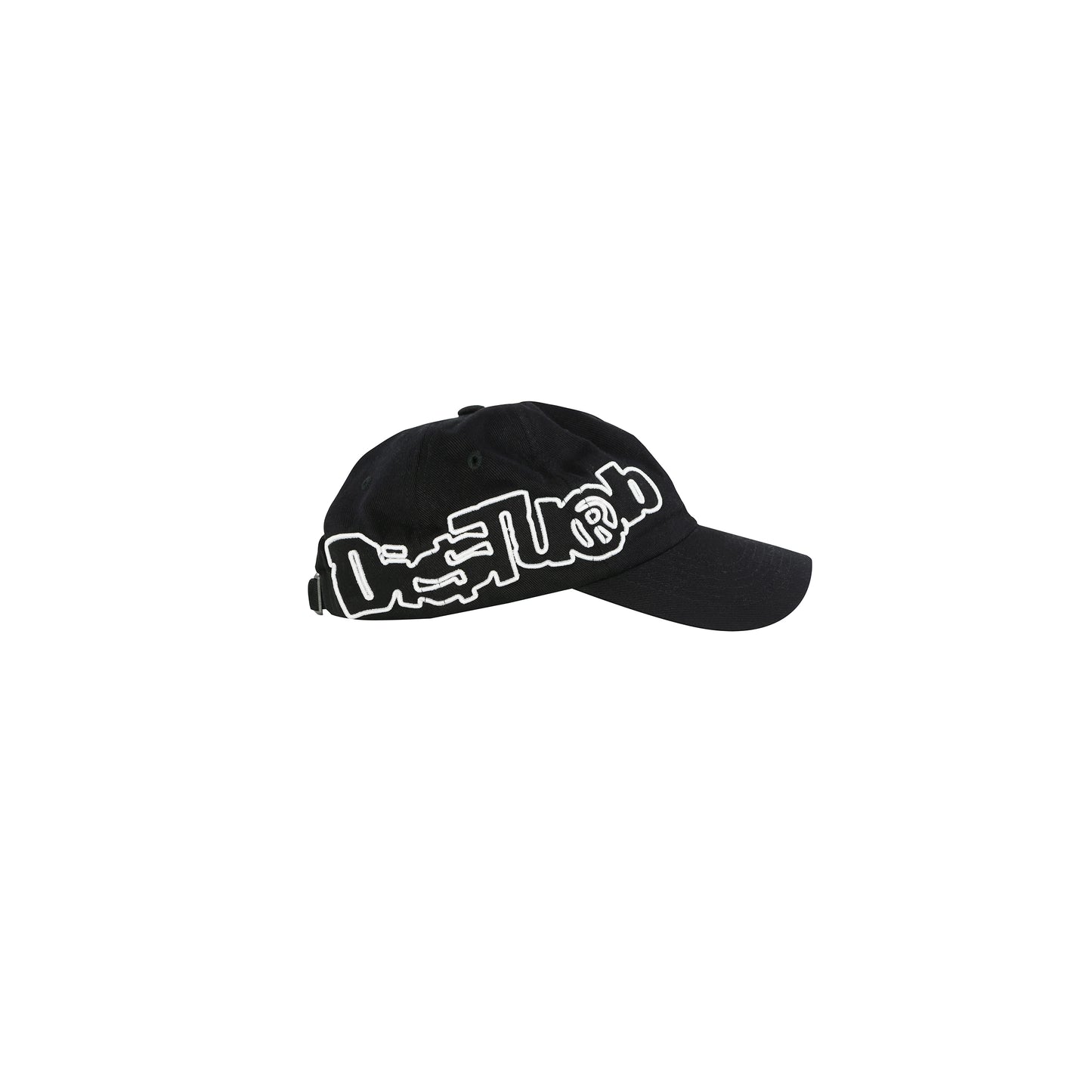 Dad Hat Outline In Black