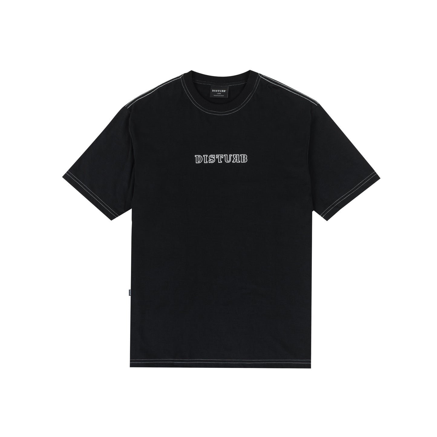 Outline Logo TShirt In Black