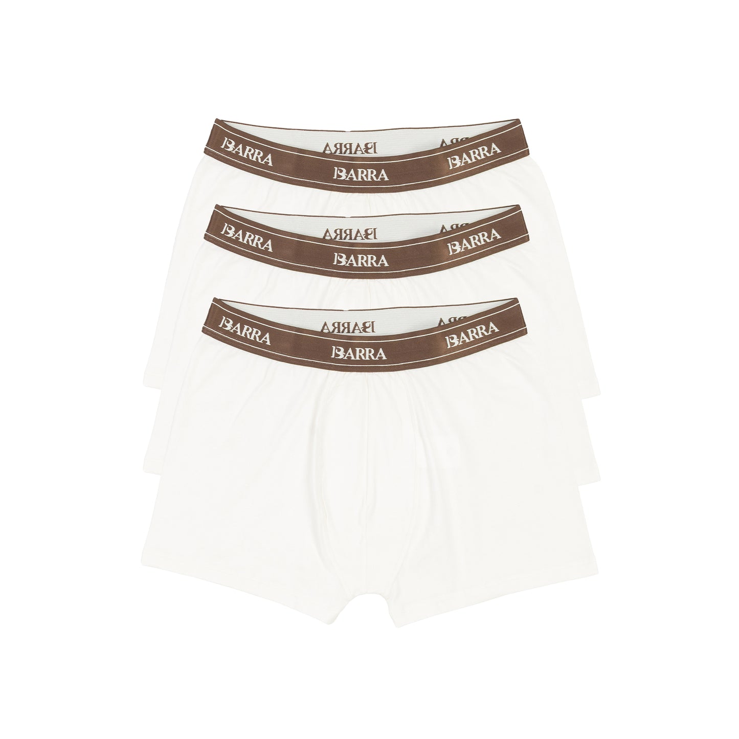 Pack Cueca Boxer Barra Logo Off White