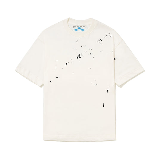 CAMISETA REGULAR SPLASH  BRANCO OFF.