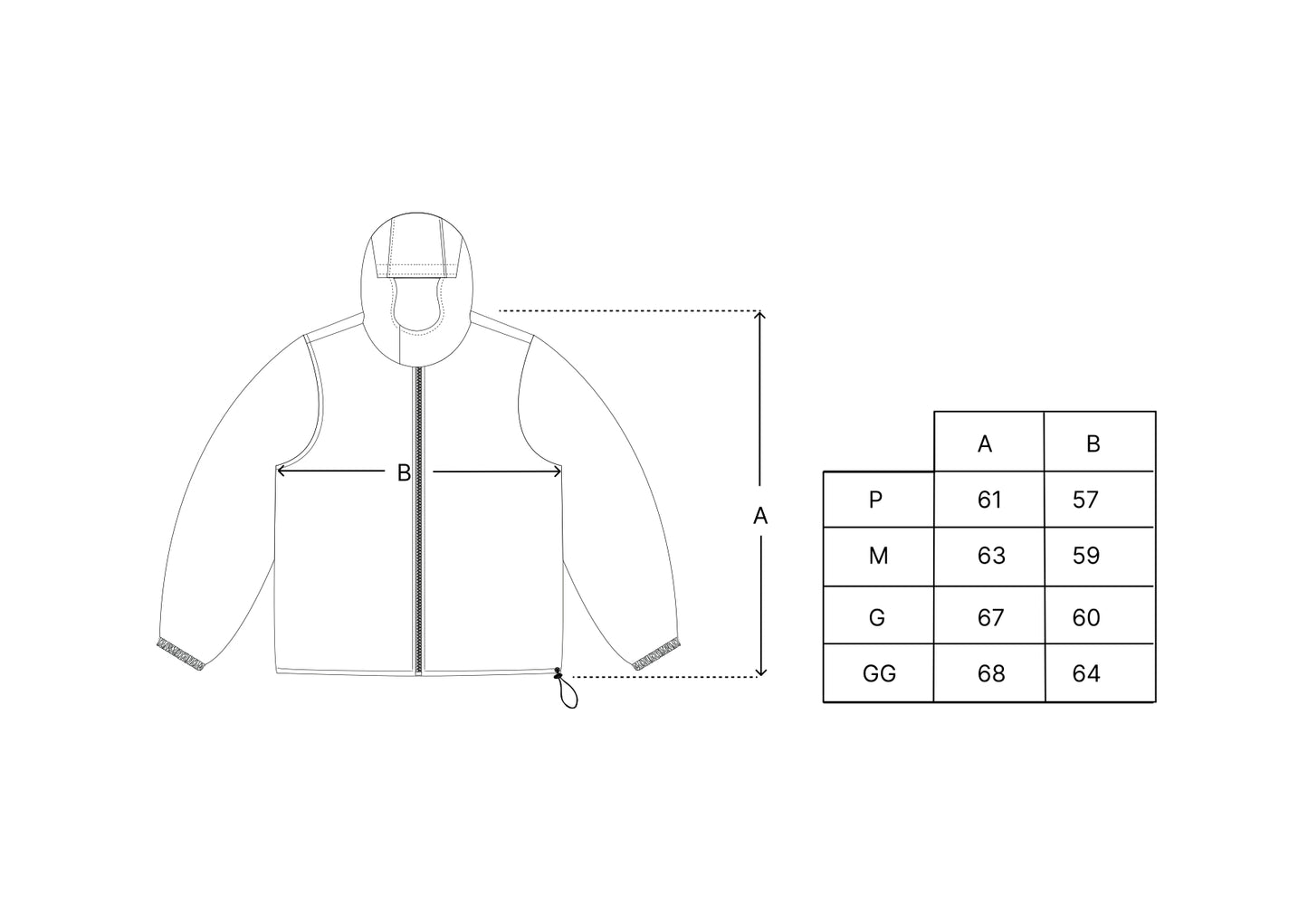 PUFFER JACKET CLASS "DOUBLE FACE" PLAID
