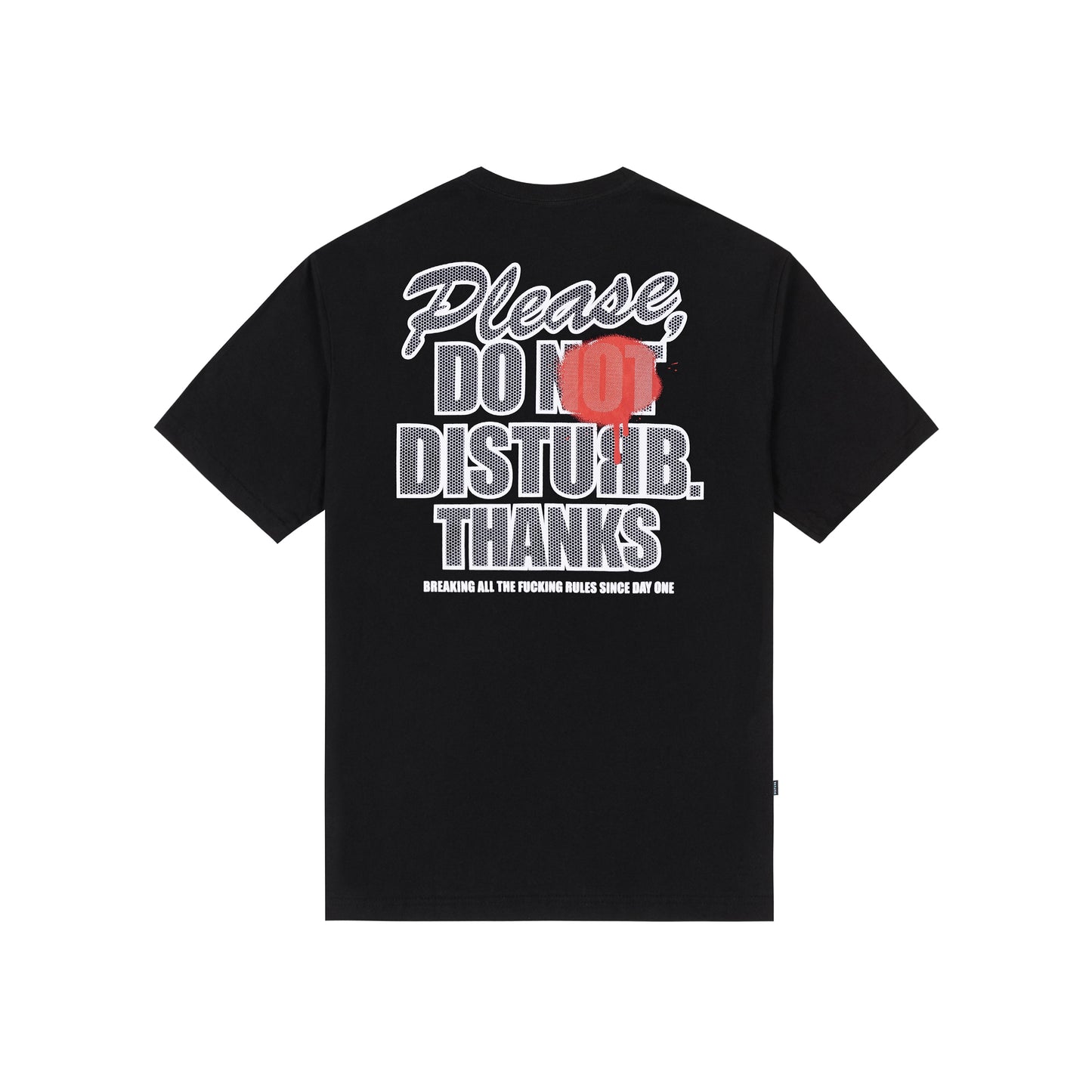 Please Do Disturb TShirt In Black
