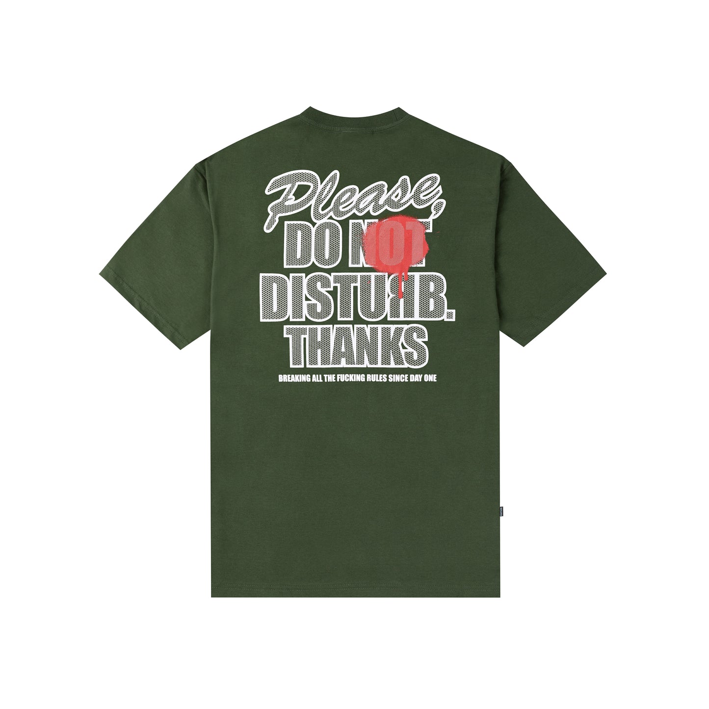 Please Do Disturb TShirt In Green