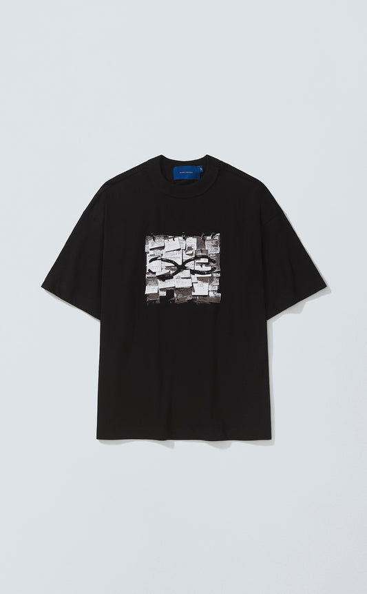 TSHIRT QC NOTES BOXY BLACK