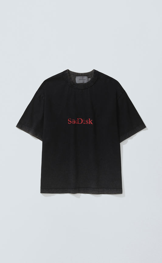 TSHIRT SADISCK BOXY WASHED GREY
