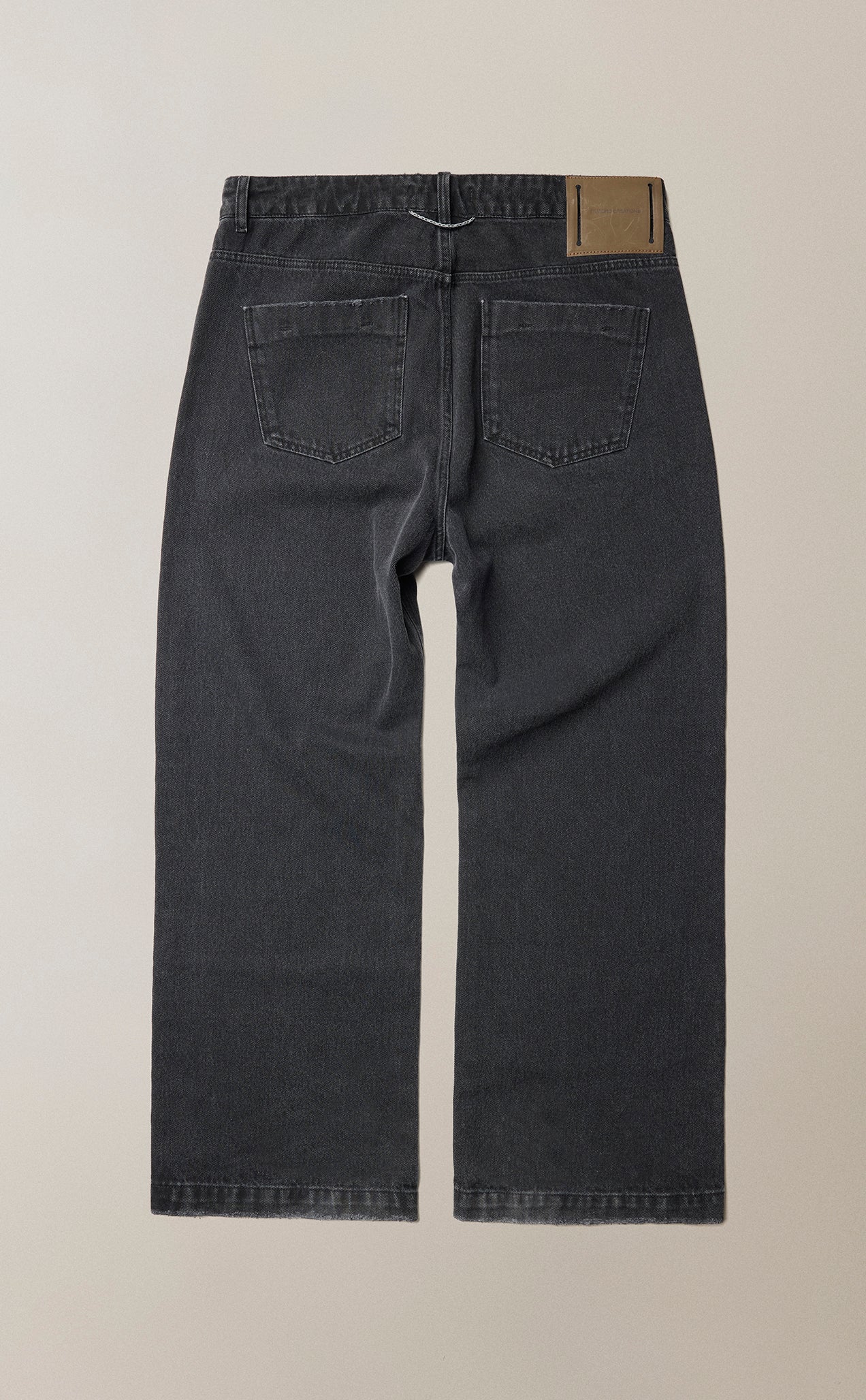 CALCA BOOTS STRAIGHT JEANS LASER CHUMBO