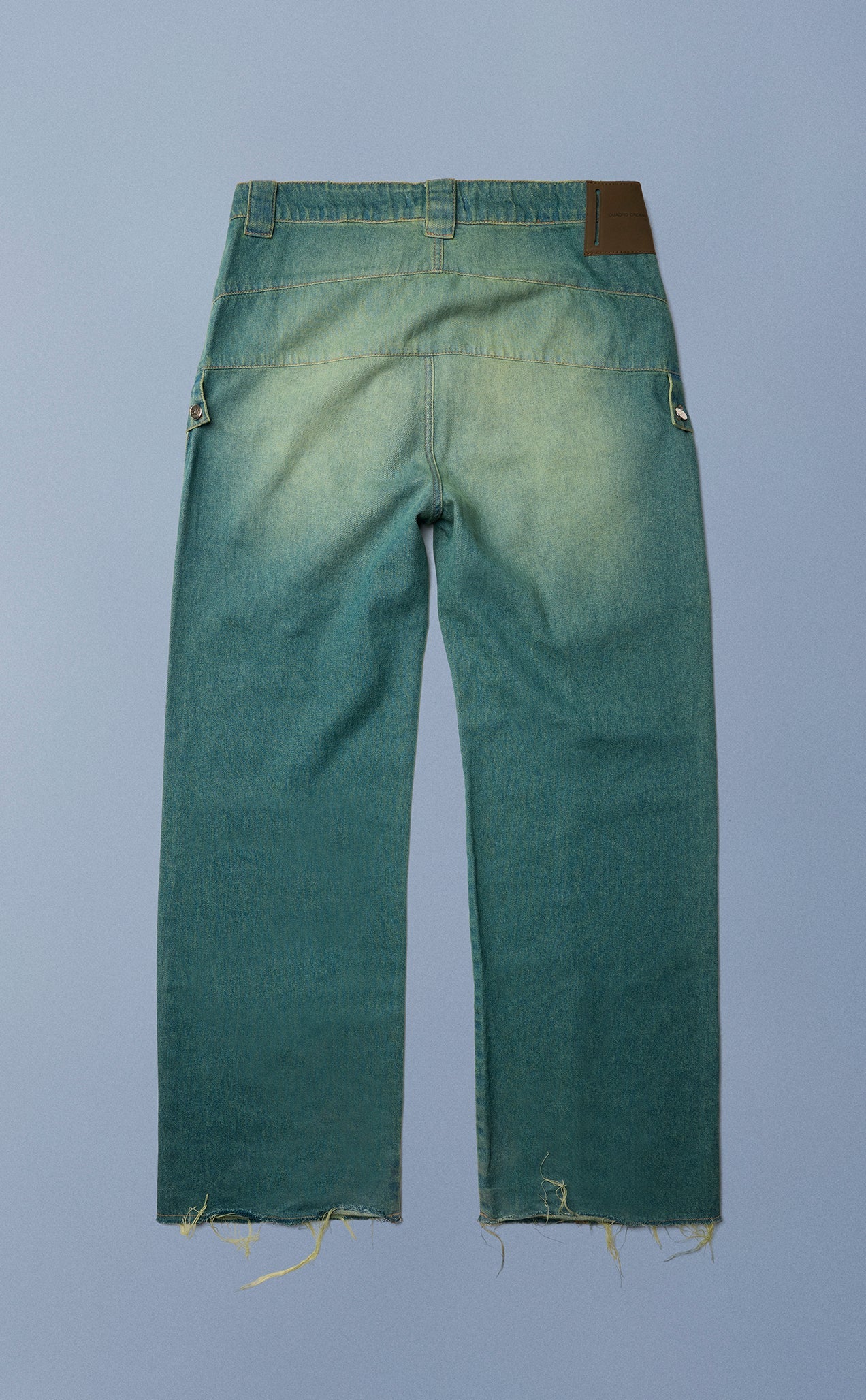 CALCA BRUBECK STRAIGHT JEANS WASHED AZUL