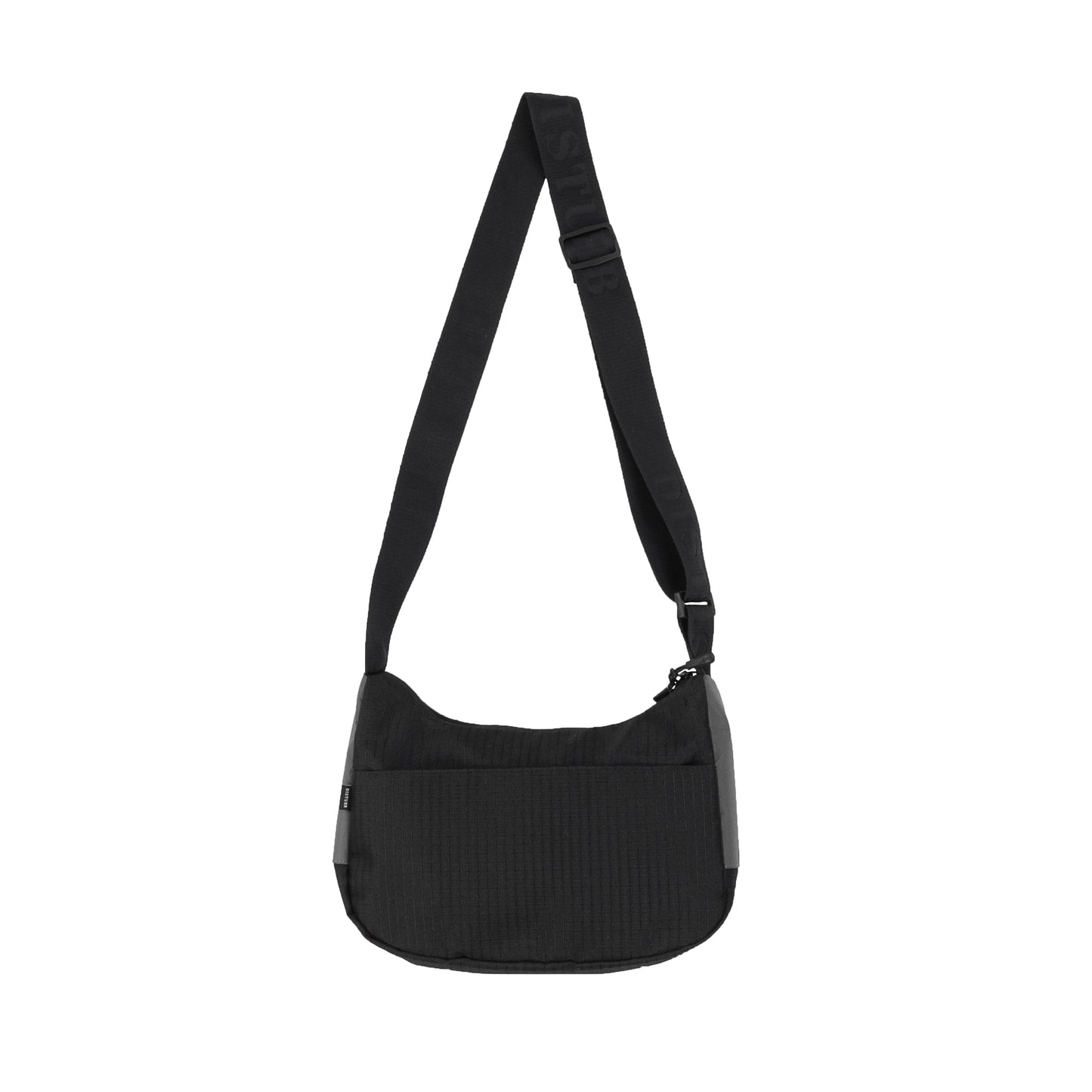 Ripstop Messenger Bag In Black