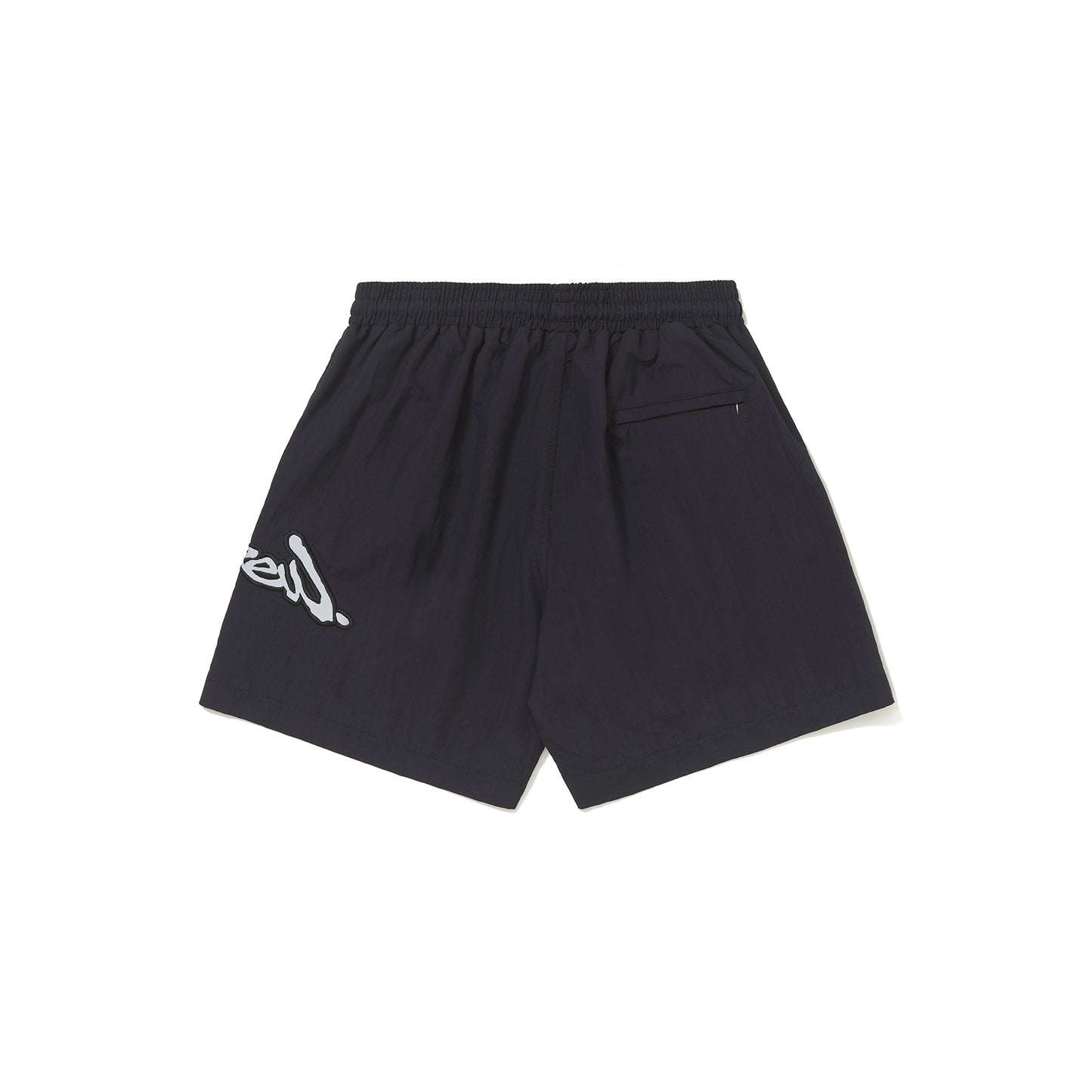 Short Assinatura Logo Refletivo Preto