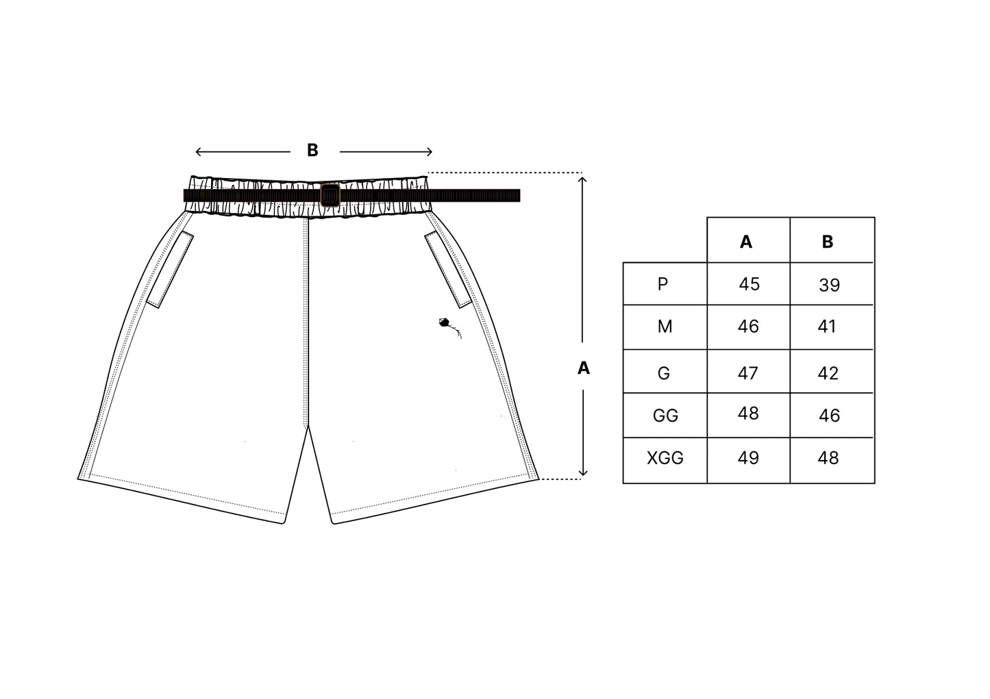 SHORTS CLASS PIPA OFF WHITE