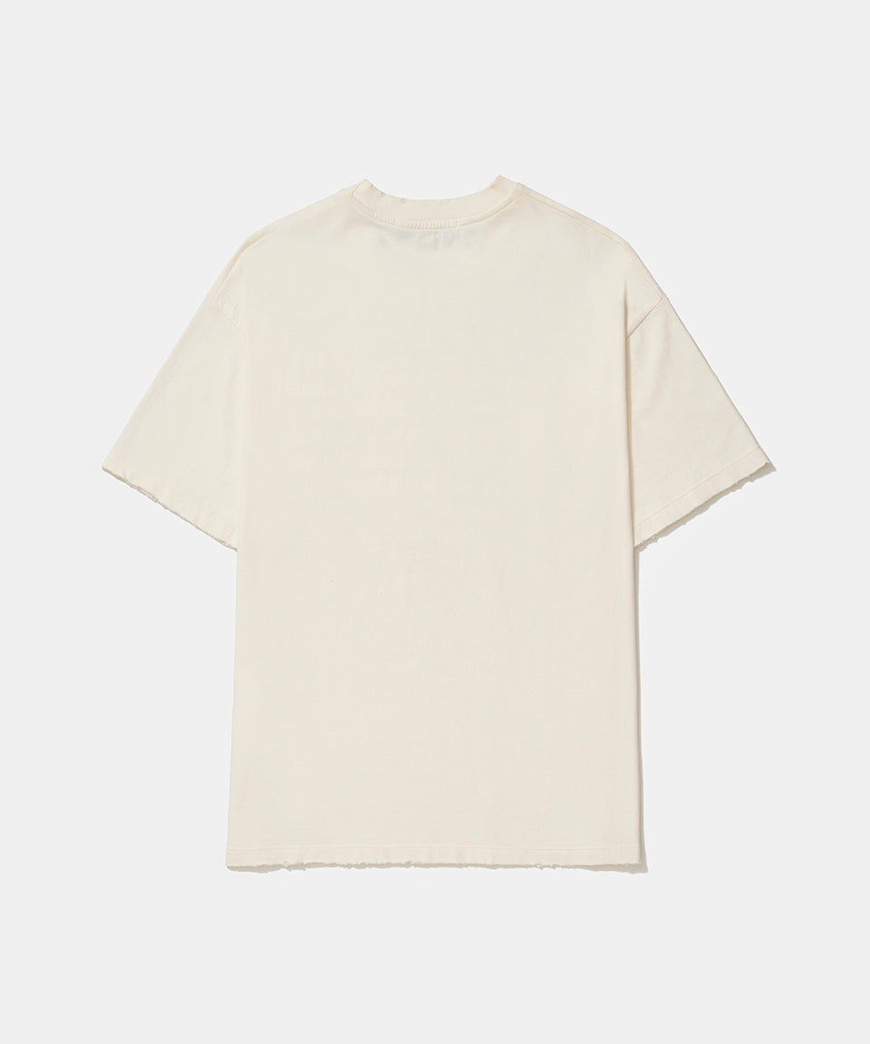 Subcultural Networking Tshirt Bone White