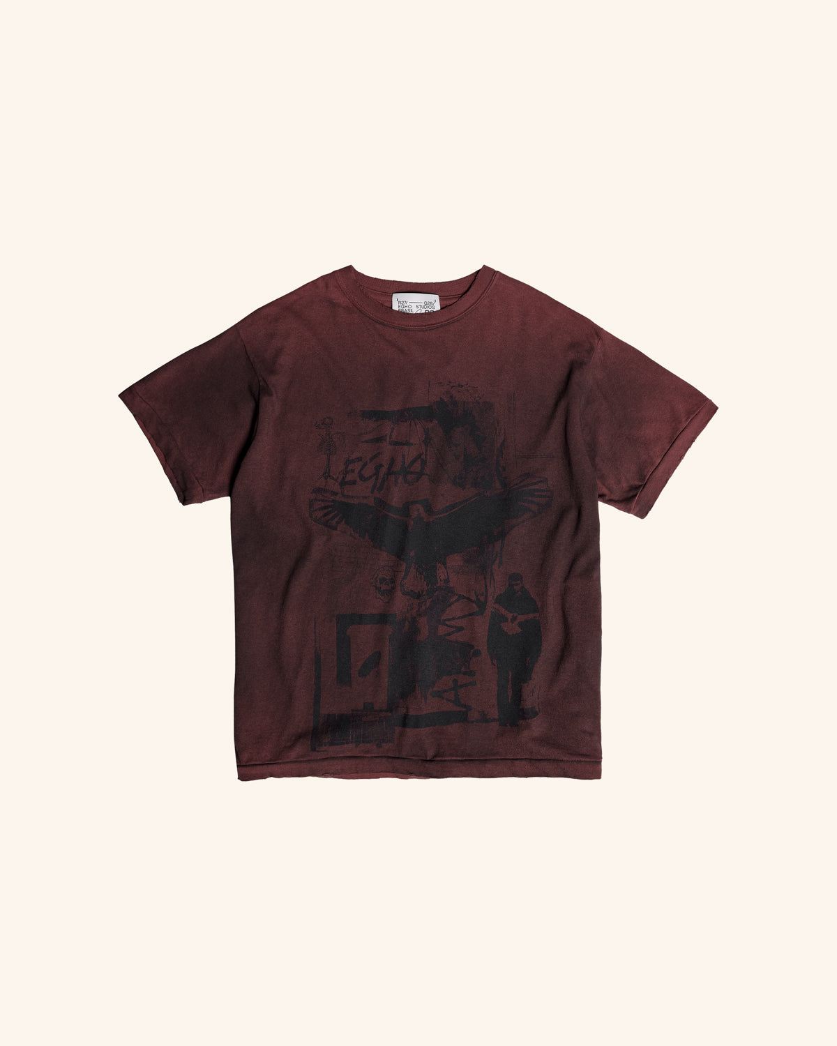 STAY WILD REGULAR GAZE TEE - BLOOD