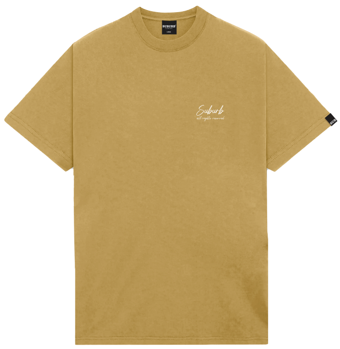 CAMISETA ARCHITECTURE OCRE